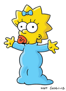 Maggie Simpson as Boo