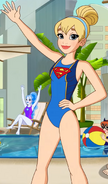 Supergirl swimsuit DCSHG