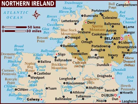 Map Of Northern And Southern Ireland Northern Ireland | The Parody Wiki | Fandom