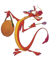 Mushu as Pudge