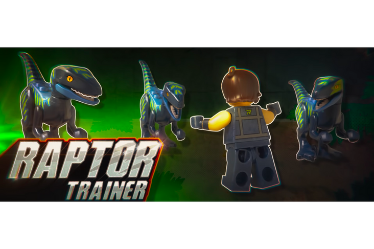 Lego movie 2 raptor shop