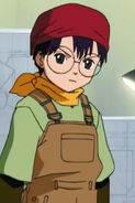 Gearmaster Kyousuke Jin as Mike Chulaski (Episode 22-Cargo) - 35 year old longshoreman which at the end of his shift in May 2005, he unwittingly got caught up in a middle of a human trafficking ring while attempting to protect a young girl which at the time she was found terminally ill from him and to let her get away from the illegal trafficking ring from Nachalnik or known as Linda Boyka (portrayed by Mrs. Tobita [Crush Gear Turbo]). On the evening of June 2005, he was brutally beaten and killed to death by Kateryna Yechenko (portrayed by his love interest Lan Fang) after she learned what he had done in the cargo. His ghost will be both seen by Lena Golovnka (portrayed by Kaoru Hanano; the woman who he had help her in the first place) and Lt. John Stillman (which also focusing on his case the day he was found dead and also he revealed that he was working on the same longshore when he was 16)