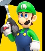 Luigi in Mario + Rabbids- Kingdom Battle