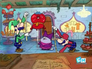 Luigi and Mario's cameo in Chowder
