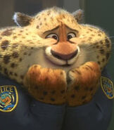 Benjamin Clawhauser as The Chairmouse