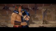 Liu Kang and Kitana in Love