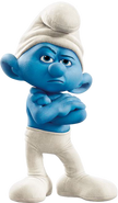 Grouchy Smurf as Grumpy