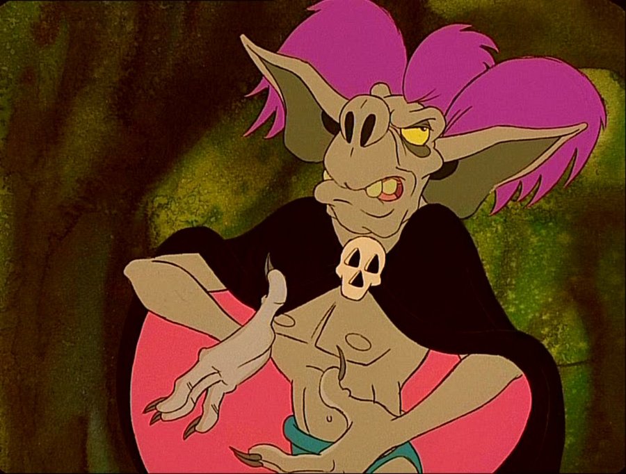 Prince Froglip is The Main Villain in The Princess and the Goblin. 