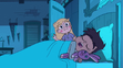 S2E34 Star Butterfly watching Marco sleep