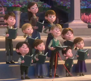 The Citizens Kids as themselves (Belle's kids)