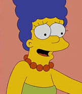 Marge Simpson as silver