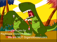 We are NOT Giganotosauruses