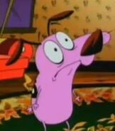 Courage in Courage the Cowardly Dog