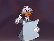 Professor von Drake as Claws Ward's Assistant