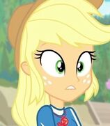 Applejack in My Little Pony- Equestria Girls Forgotten Friendship