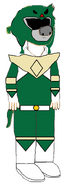 Bodi as Tommy Oliver (Green Ranger)