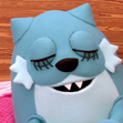 Toodee sleeps