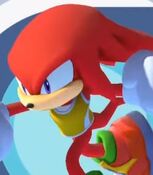 Knuckles the Echidna in Mario and Sonic at the Olympic Games Tokyo 2020
