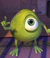 Mike Wazowski in Monsters, Inc.