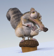 Scrat as Chameleon