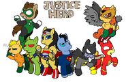 Ponified Justice League