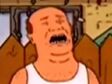 King of the hill Bill Dauterive crying