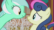 Lyra and Sweetie Drops smiling again S5E9