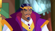 King Teredor as Zeus