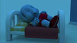 Bailey (Word Party) sleeping