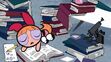 Blossom sleeping in The Powerpuff Girls Movie (2002)