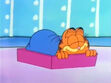 Garfield sleeping