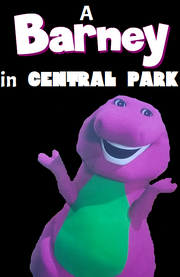 A Barney in Central Park DVD poster