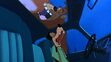 Goofy and Bigfoot sleeping