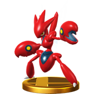 Scizor trophy SSBWU