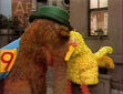 Big Bird and Snuffy take a nap togther in episode 1130