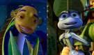 Oscar (Shark Tale) and Flik