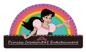 Princess Creation345 Entertainment Logo (Willy's Wonderland Style) (transparent)