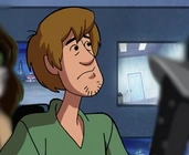 Shaggy Rogers in Scooby-Doo and Kiss rock and roll mystery
