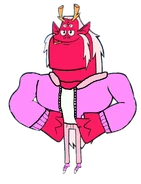 Trigon as Captian Hook