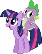 Twilight Sparkle and Spike.jpg (62 KB) Twilight Sparkle and Spike as Needleman and Smitty