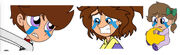 The 3 Beckett Kids Trio Crying Because Of Her Mother Was Lost