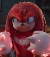 Knuckles the Echidna in Sonic the Hedgehog 2 (2022)