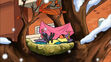 Norville (Clifford Puppy Days) was sleeping in his nest in Clifford's Winter Spirit