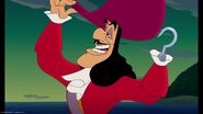 Captain Hook as Gargamel