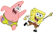 Spongebob and Patrick as Rutt and tuke