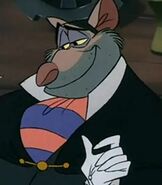 Ratigan in The Great Mouse Detective