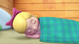 Susie Sunshine fell asleep