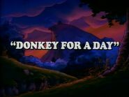 Donkey for a Day (January 24, 1988)