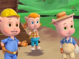 Three Little Pigs (Goldie & Bear)
