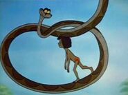 Kaa: you can sleep...safe and sound...knowing I...am around...